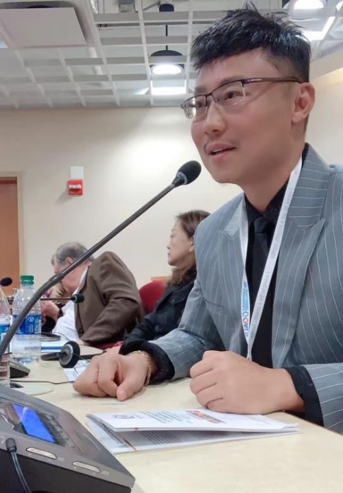 张红凯博士应邀参加联合国全球企业社会责任峰会Global Corporate Social Responsibility Summit,并发表演讲。 张红凯博士应邀参加联合国全球企业社会责任峰会Global Corporate Social Responsibility Summit,并发表演讲。